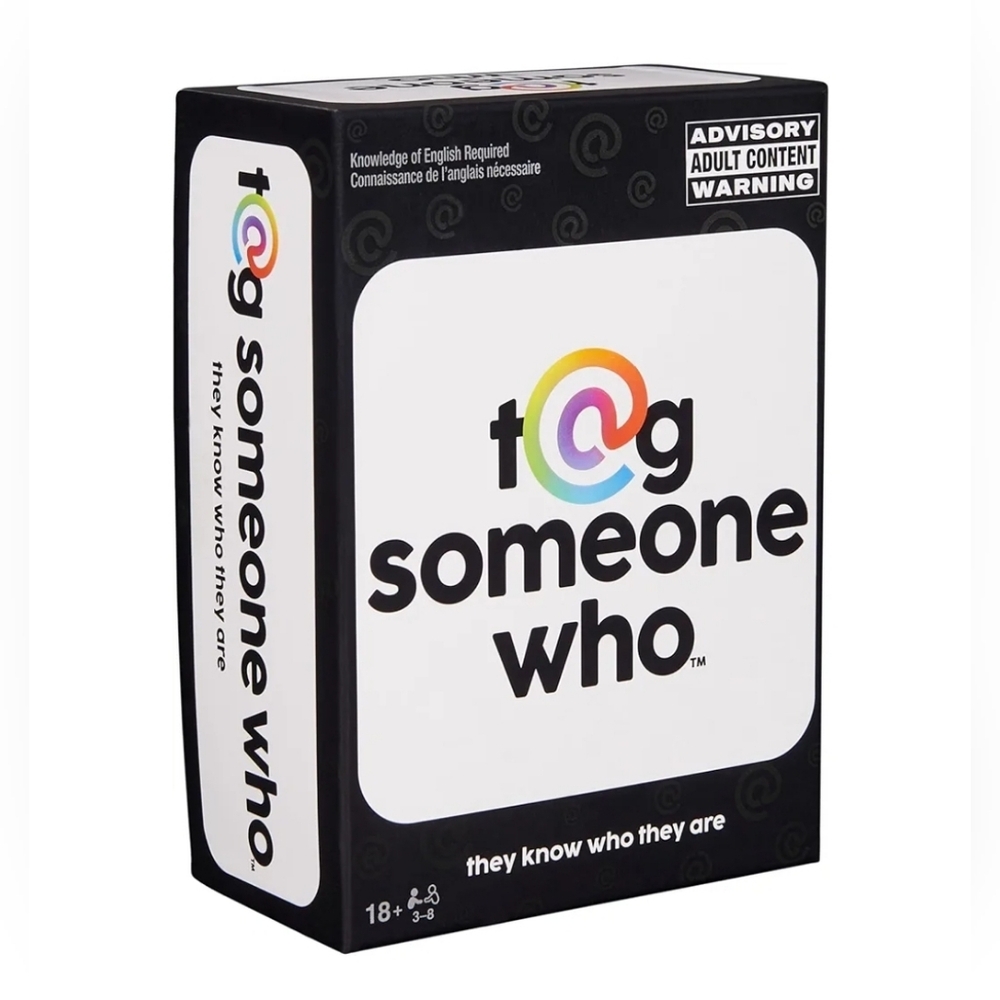 Tag Someone Who... Adult Party Game by Spin Master – Meme Tag IRL Fun